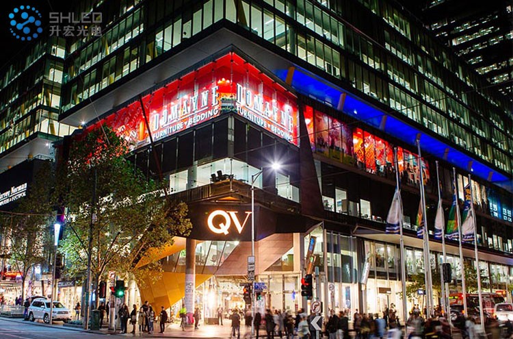 澳大利亚规模最大的零售商场之一 丨墨尔本QV购物中心圣诞节亮化