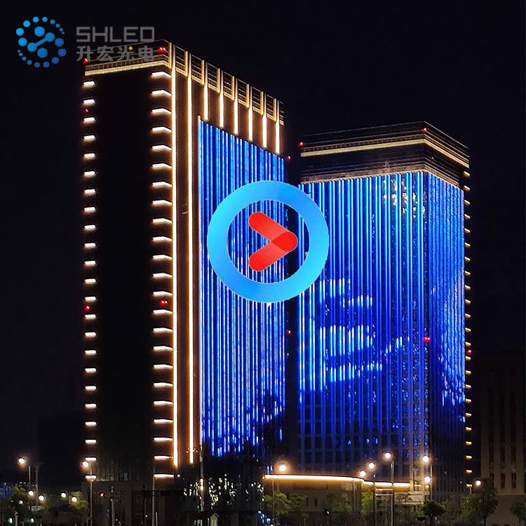 点亮城市繁华新高度 苏州吴中区商务广场-升宏光电智能景观照明案例赏析