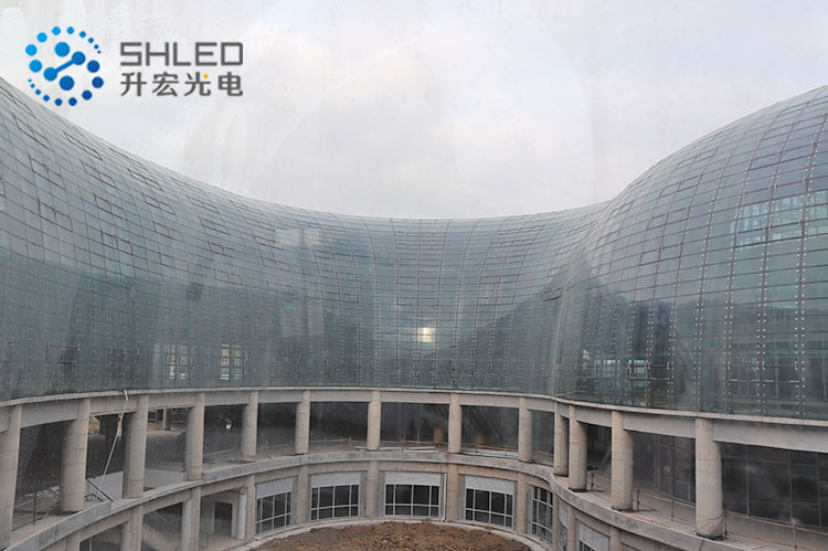 金湖城南文化艺术中心 升宏光电 智能景观照明